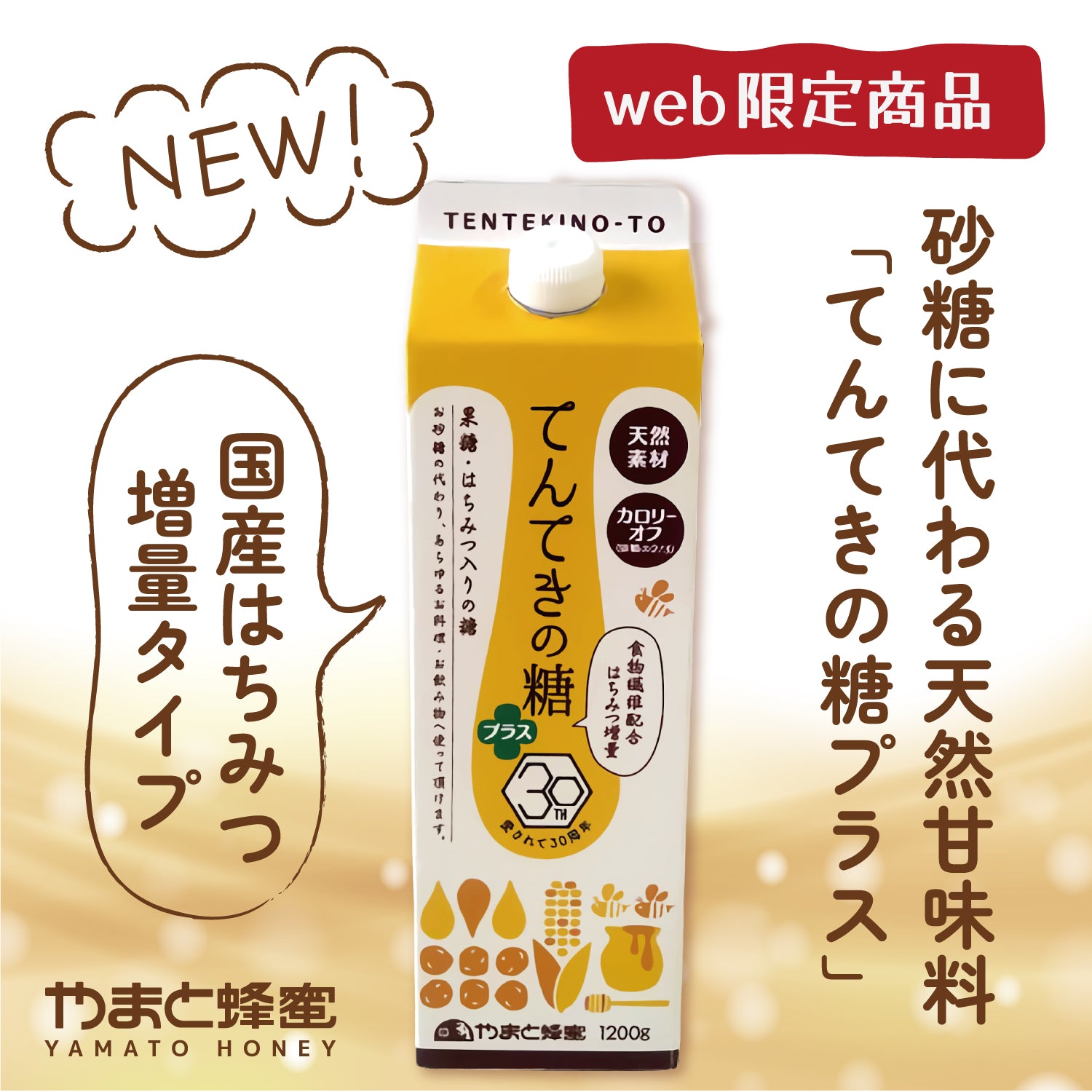 てんてきの糖プラス 1200g×4本