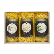 国産はちみつ3本　食べ比べセット