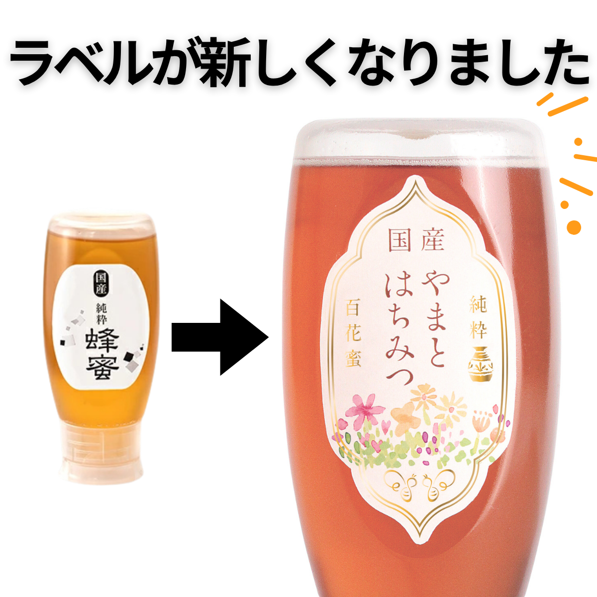はちみつボトル3本セット