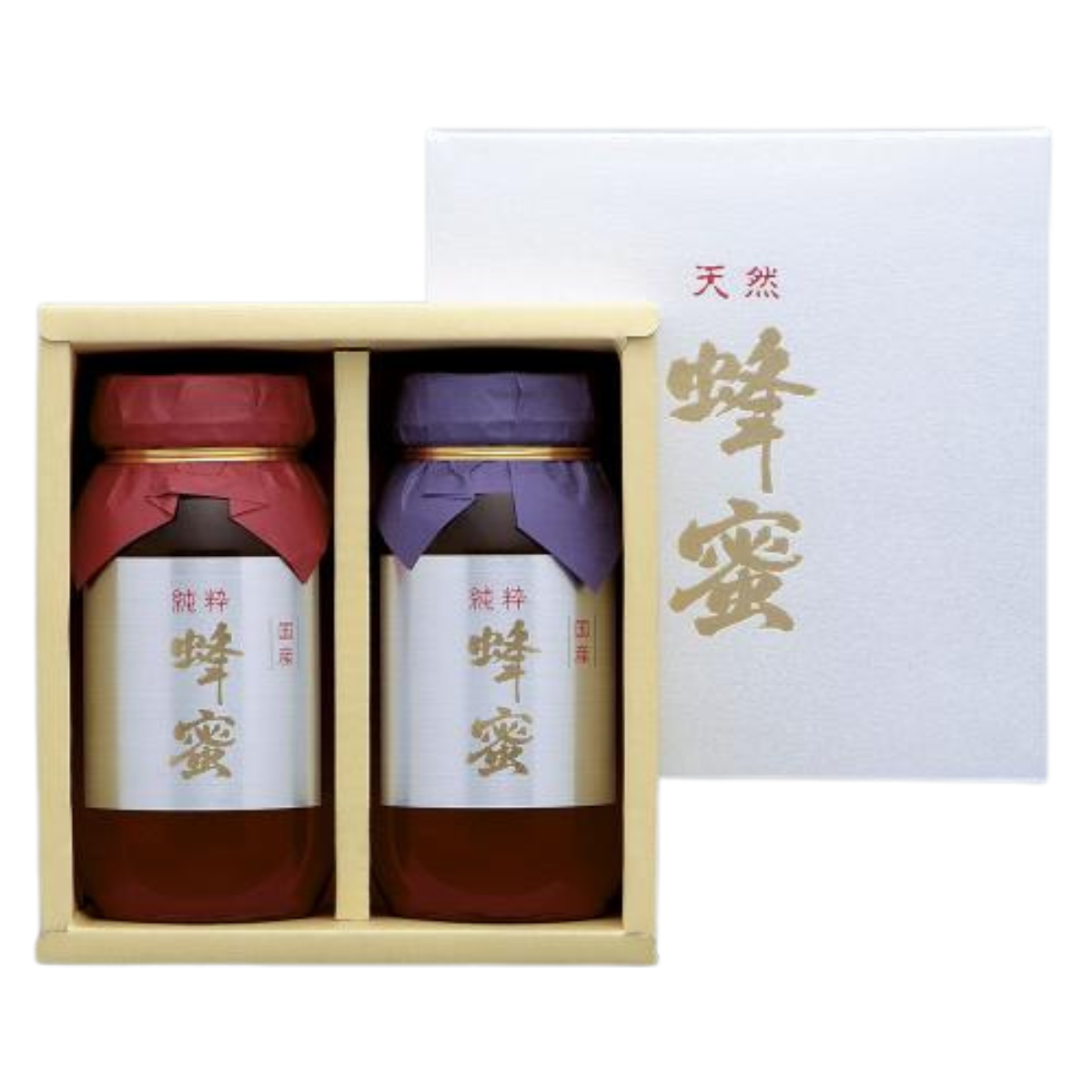 国産純粋やまとはちみつ2本セット(進物セット71)